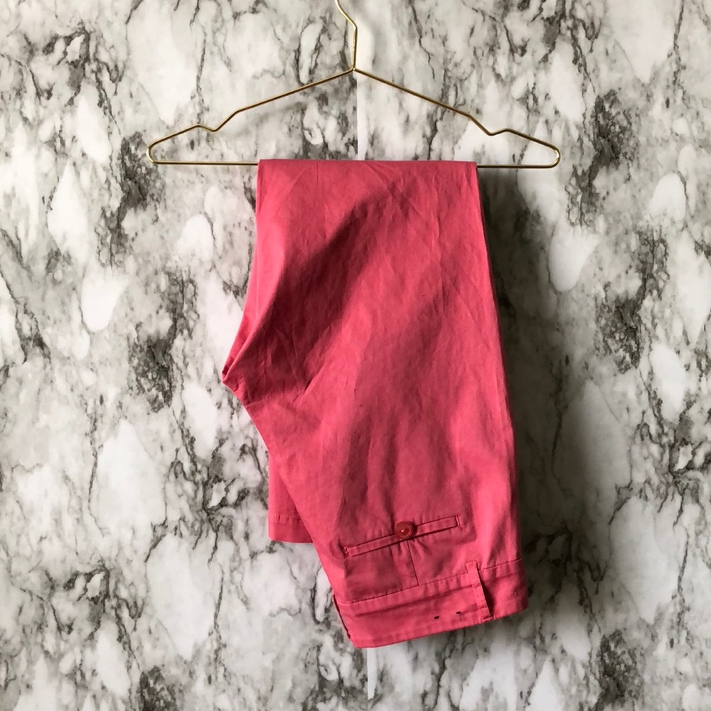 Pink Taylor Crop Trouser